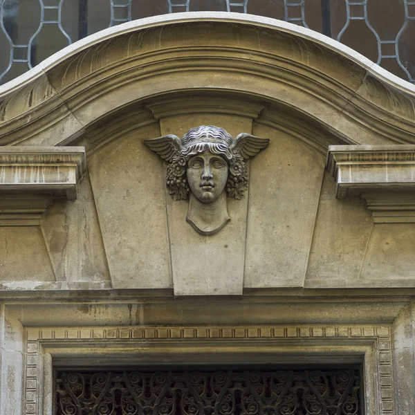 Detalle Sobre Fachada Del Edificio Venecia Véneto Italia — Foto de Stock