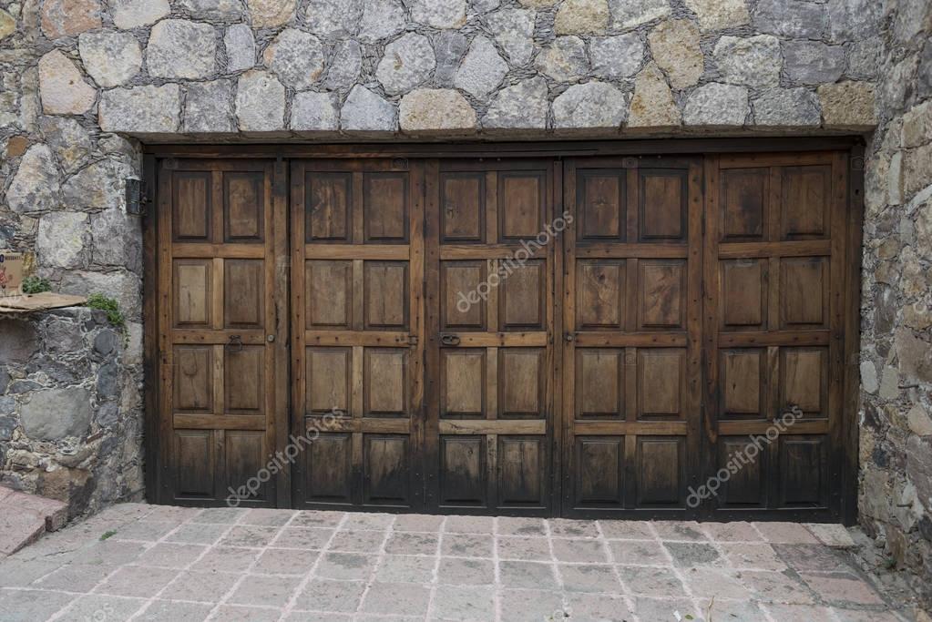 Puertas Entrada Madera Edificio Zona Centro San Miguel Allende
