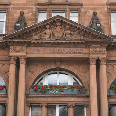 Waldorf Astoria Edinburgh - Caledonian, Edinburgh, İskoçya'nın cephe