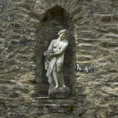 Heykel duvar, Blair Castle, Blair Atholl, Perthshire, İskoçya