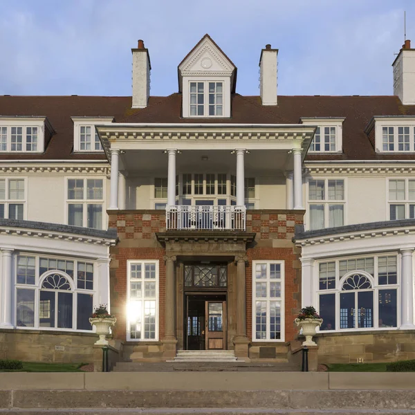 Fachada Del Turnberry Hotel Turnberry South Ayrshire Escocia — Foto de Stock