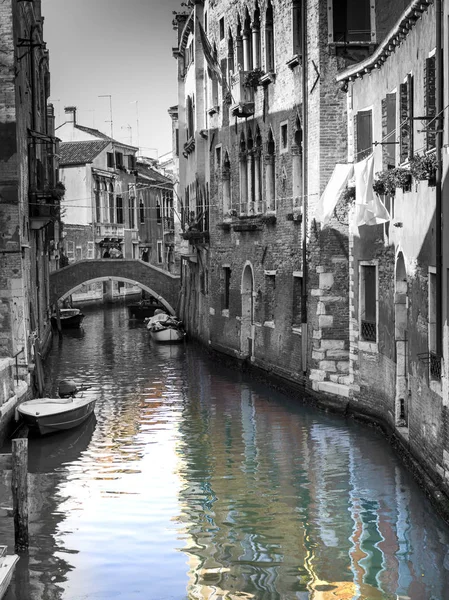 View Houses Waterfront Venice Veneto Italy — Stock Photo, Image