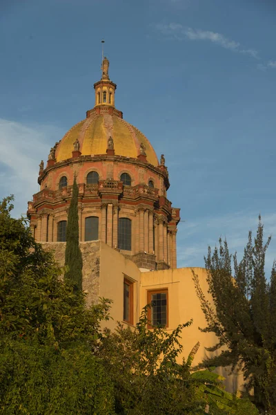 Low Angle View Church Dome Zona Centro San Miguel Allende — Stock Photo, Image