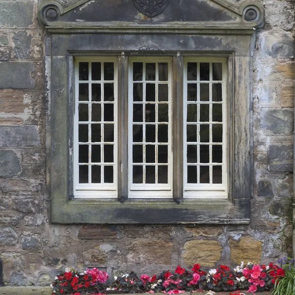 Detalle Ventana Del Mary College Andrews Fife Escocia — Foto de Stock