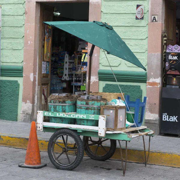 Stánků Před Obchodem Ulici Centro Dolores Hidalgo Guanajuato Mexiko — Stock fotografie