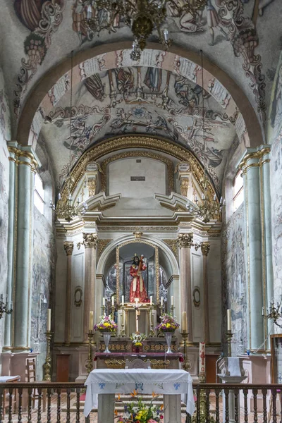 Interiér Kostela Svatyně Atotonilco San Miguel Allende Guanajuato Mexiko — Stock fotografie