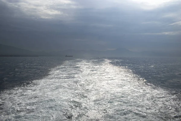 Réveil Mer Naples Campanie Italie — Photo