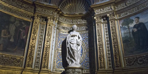Interior Catedral Siena Siena Toscana Italia — Foto de Stock