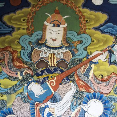 Duvar duvara, Punakha Dzong, Punakha, Punakha Vadisi, Punakha District, Bhutan