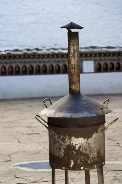 Rinpung Dzong, İlçe: Paro, Bhutan, baca