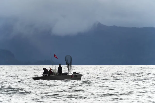 Pêche Touristique Dans Océan Pacifique District Régional Skeena Queen Charlotte — Photo