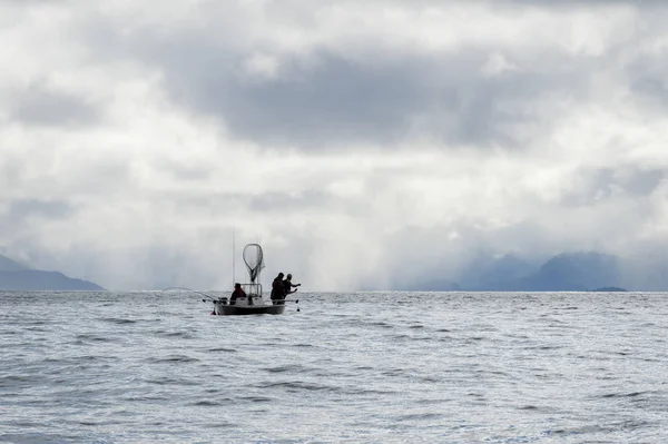 Pêche Touristique Dans Océan Pacifique District Régional Skeena Queen Charlotte — Photo
