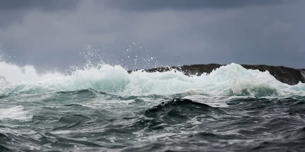 Waves in the Pacific Ocean, Skeena-Queen Charlotte Regional District, Haida Gwaii, Graham Island, British Columbia, Canada