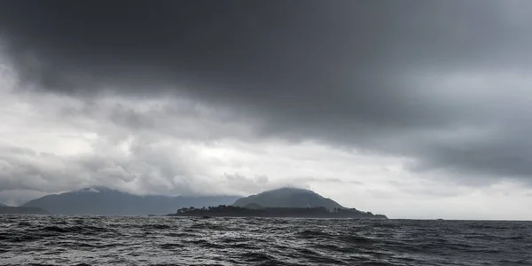 Νησί Του Ειρηνικού Ωκεανού Skeena Queen Charlotte Περιφερειακής Περιοχής Haida — Φωτογραφία Αρχείου