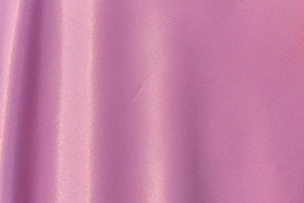 Uma Textura Horizontal Bonita Tecido Cortina Seda Rosa Têxtil Para — Fotografia de Stock