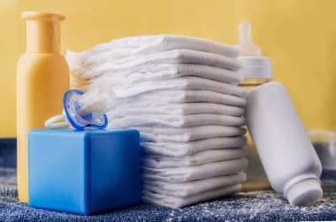 Bebek bezi yakın çekim