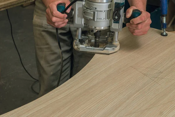 Carpenteria mano router — Foto Stock