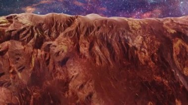 Sefer Mars'a insan kimliği belirsiz bir uçakta. Mürettebat iki kişi ve bir uzay mekiği oluşur.
