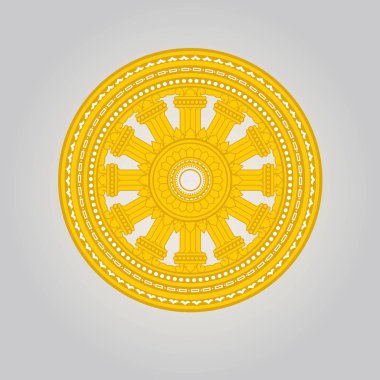 Dhammachakka vektör