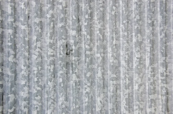 Acciaio ondulato grigio — Foto Stock
