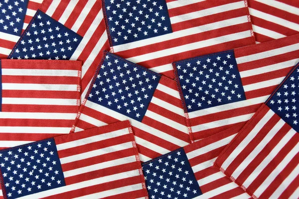 Amerikan bayrağı koleksiyonu — Stok fotoğraf
