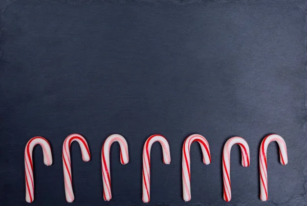 Seven candy canes