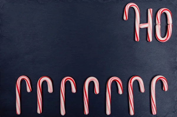 Tatil şeker kamışı kompozisyon çizgili