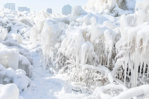 Winter in Chicago — Stockfoto