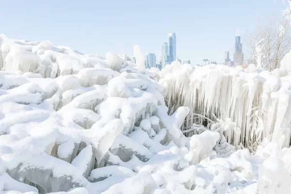 Winter in Chicago — Stockfoto