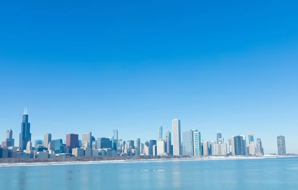 Vinter i chicago — Stockfoto