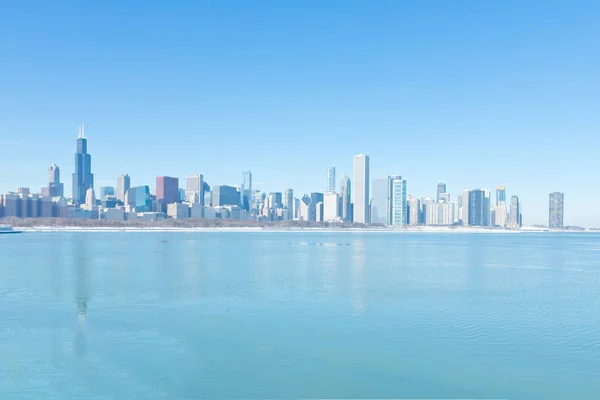 Invierno en Chicago — Foto de Stock