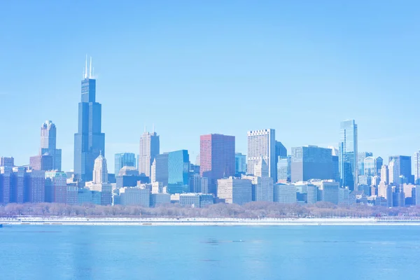 Winter in Chicago — Stockfoto