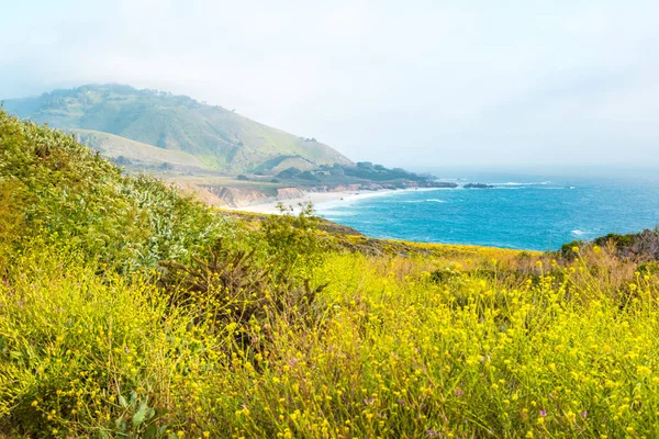カリフォルニア州ビッグサーの海岸線 — ストック写真