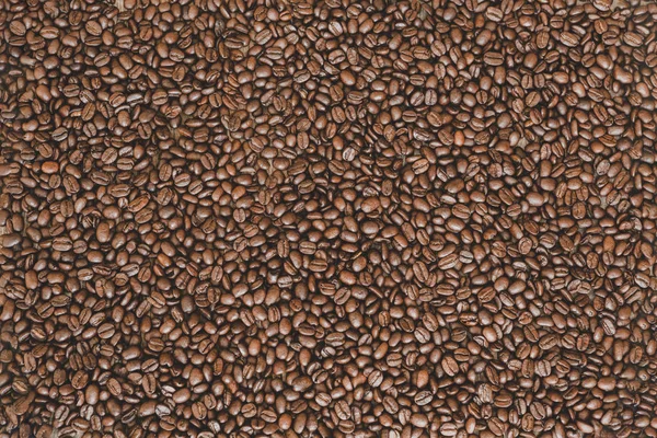Geröstete Kaffeebohnen Hintergrund — Stockfoto