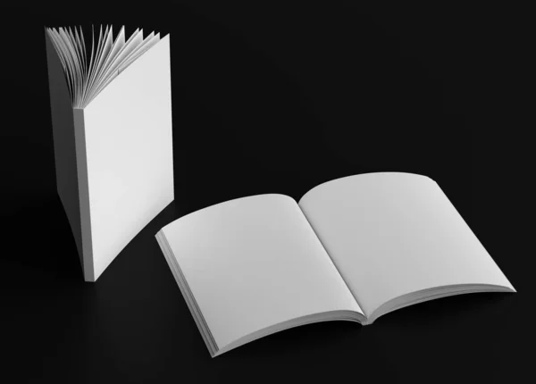 Kitap albümü maketi dağıttı. 3 boyutlu resimleme. Sayfa üzerinde gerçekçi ışık ve gölge olan açık bir not defteri. Çizim defteri boş şablon kataloğu. Boş bir kağıt not. Dergi kapağı modeli izometrik görünüm