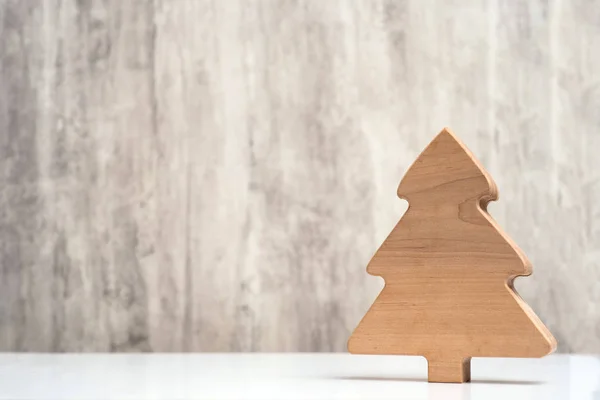 Wooden Christmas tree — Stockfoto