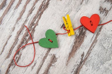 Sevgililer Günü konsepti.