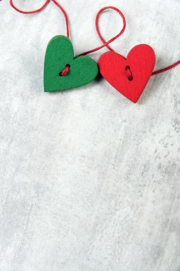 Kalpli sevgililer günü arkaplanı.