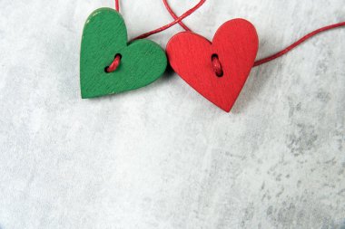 Kalpli sevgililer günü arkaplanı.