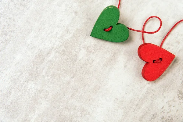 Día de San Valentín fondo con corazones. — Foto de Stock