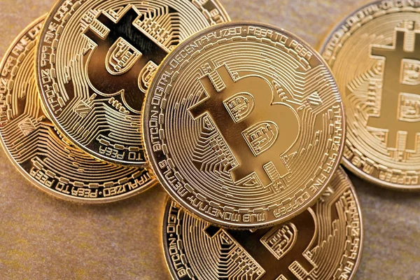 Bitcoin moneda concepto —  Fotos de Stock