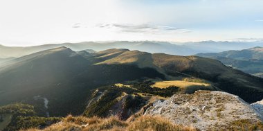 Alp dağ panorama Dolomiti Alpleri'nde