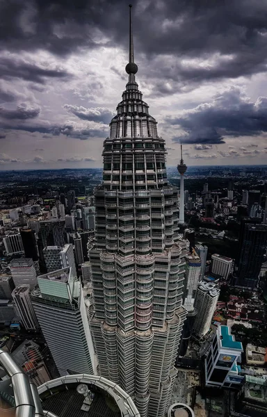 Kuala lampur city scape view from top,kualampur malaysia,2018 — Stock Photo, Image