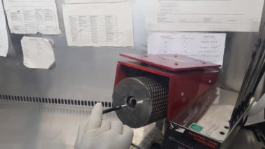 Bir flaş yakıcıda sterilizasyon aşı döngüsü