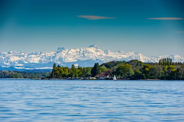 Primavera en el lago Constance — Foto de Stock