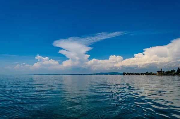 Nubes sobre el lago Constanza — Foto de Stock