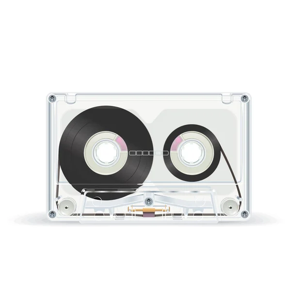 Cassetta audio vintage — Vettoriale Stock