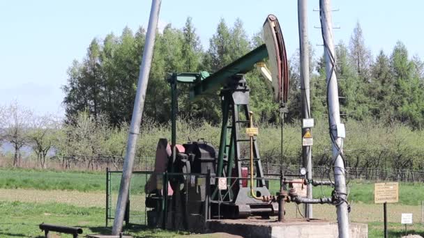 Petrol Pompa Istasyonu Işletim Tansport Petrol Dağıtımı Petrol Taşıma Sistemi — Stok video