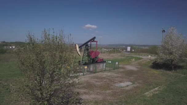 Estación Bombeo Aceite Oprimido Tansport Distribución Petróleo Tecnología Del Sistema — Vídeo de stock