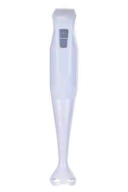 Beyaz El blender ile aksesuar beyaz zemin üzerine